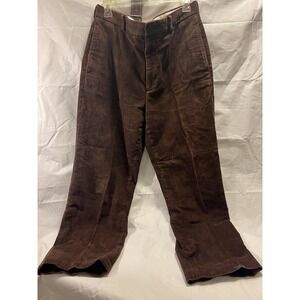 Brooks Brothers Mens Brown Corduroy Pants size 34x30